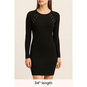 BCX‎ Black Sweater Dress